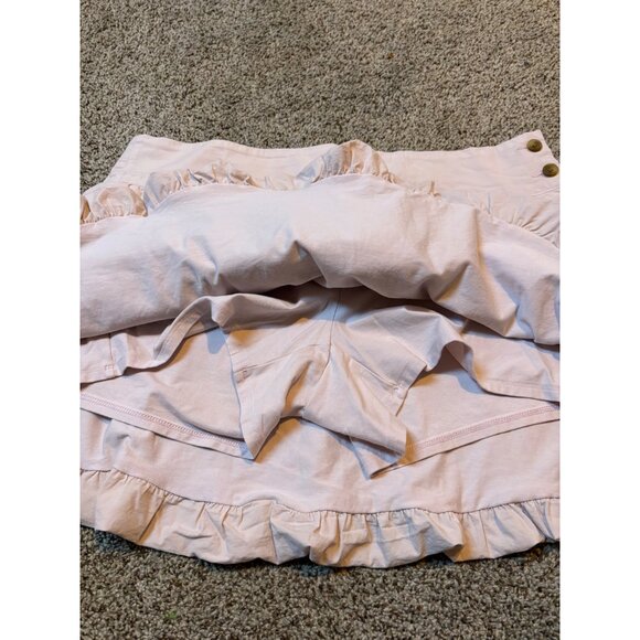 NEW American Eagle Stretch Bubble Mini Skort Skirt Mid-Rise Hushed Violet 14 - Picture 10 of 12